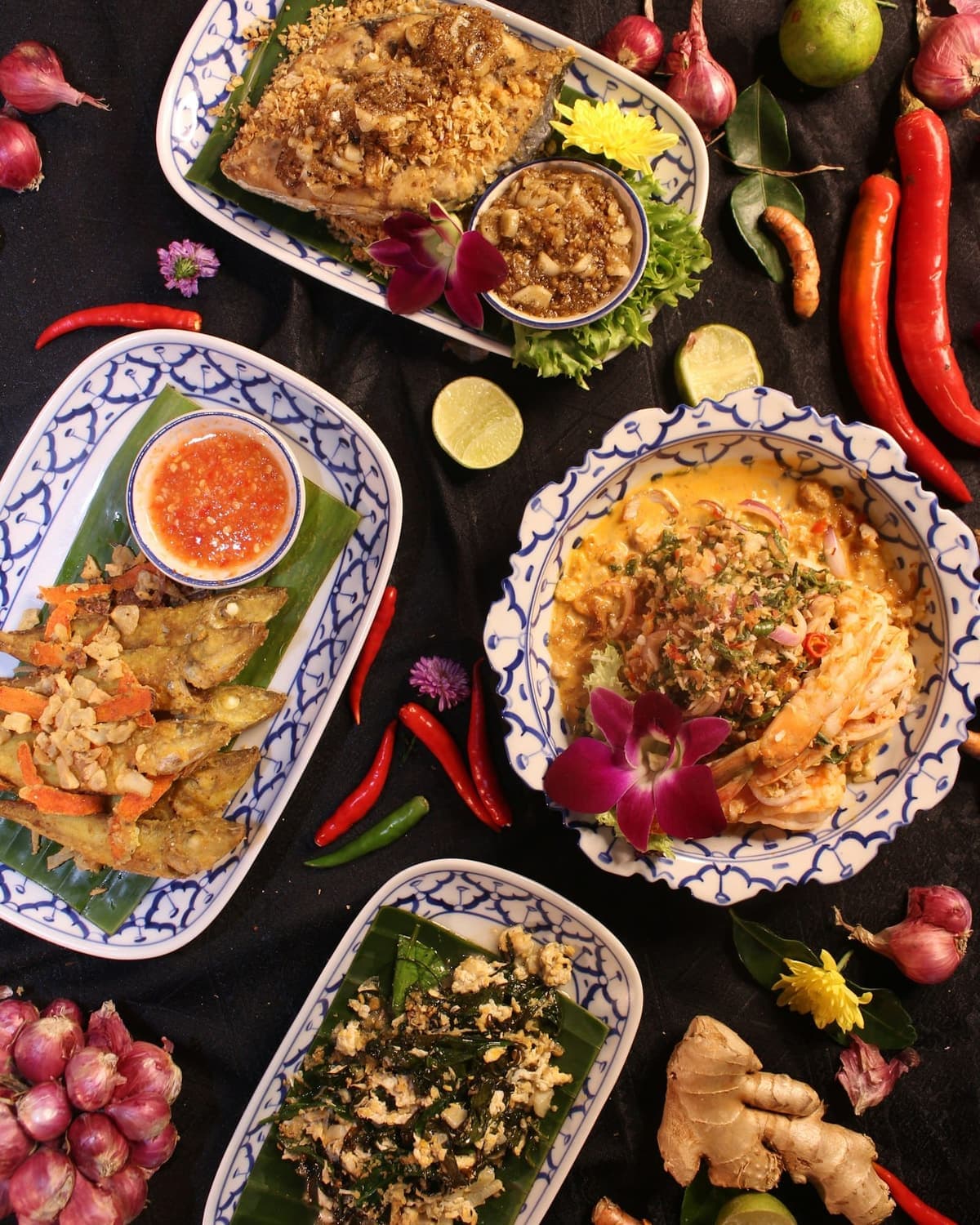 Malaysian hawker food