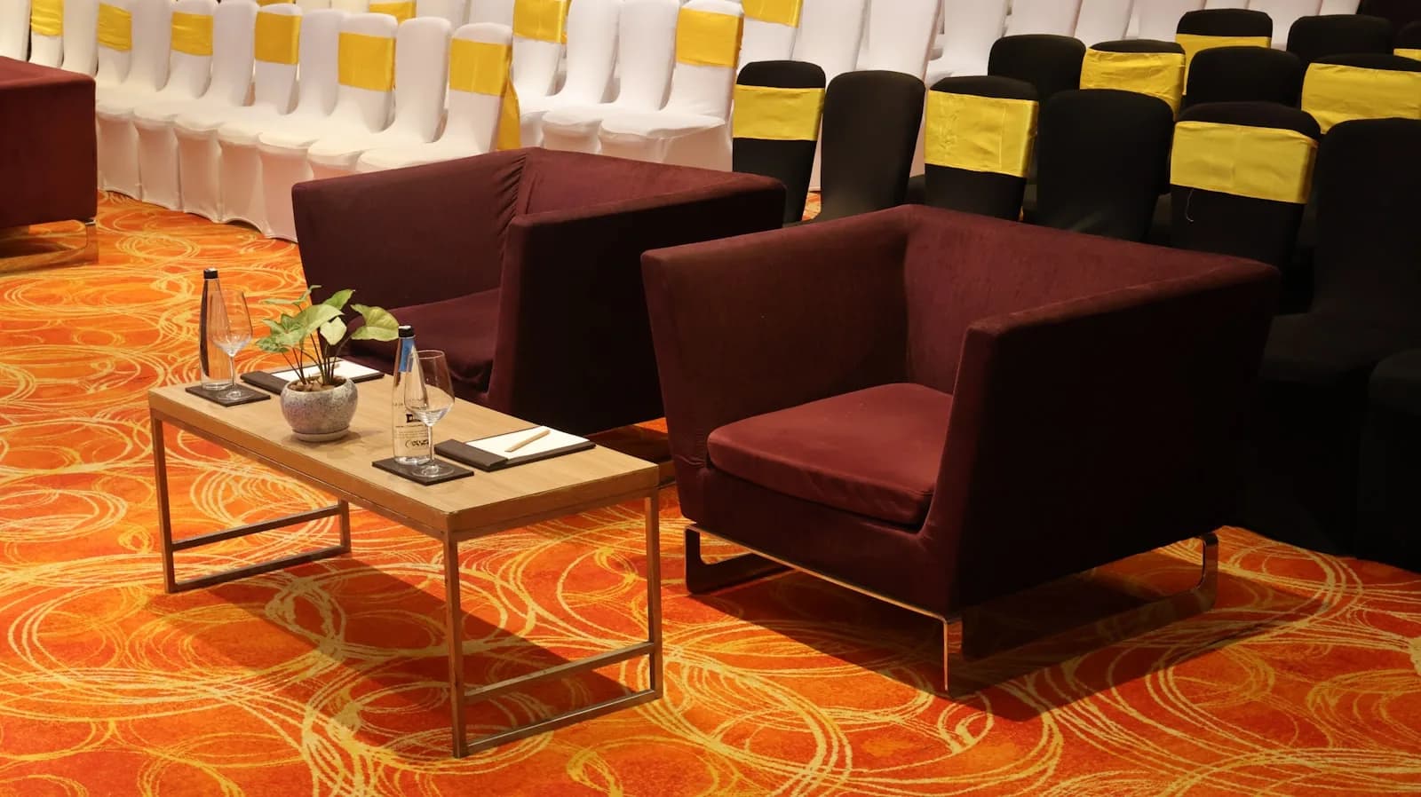 A corporate meeting around a boardroom table