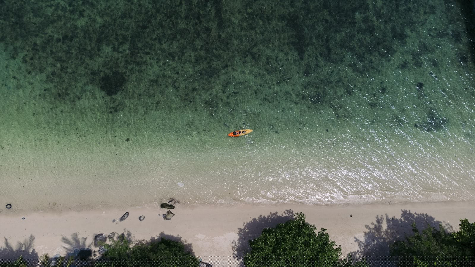 A beach resort on the Kota Kinabalu coast