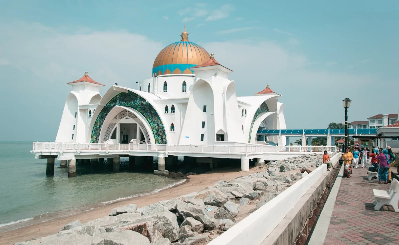 The waterfront and traditional quarter of Kuala Terengganu