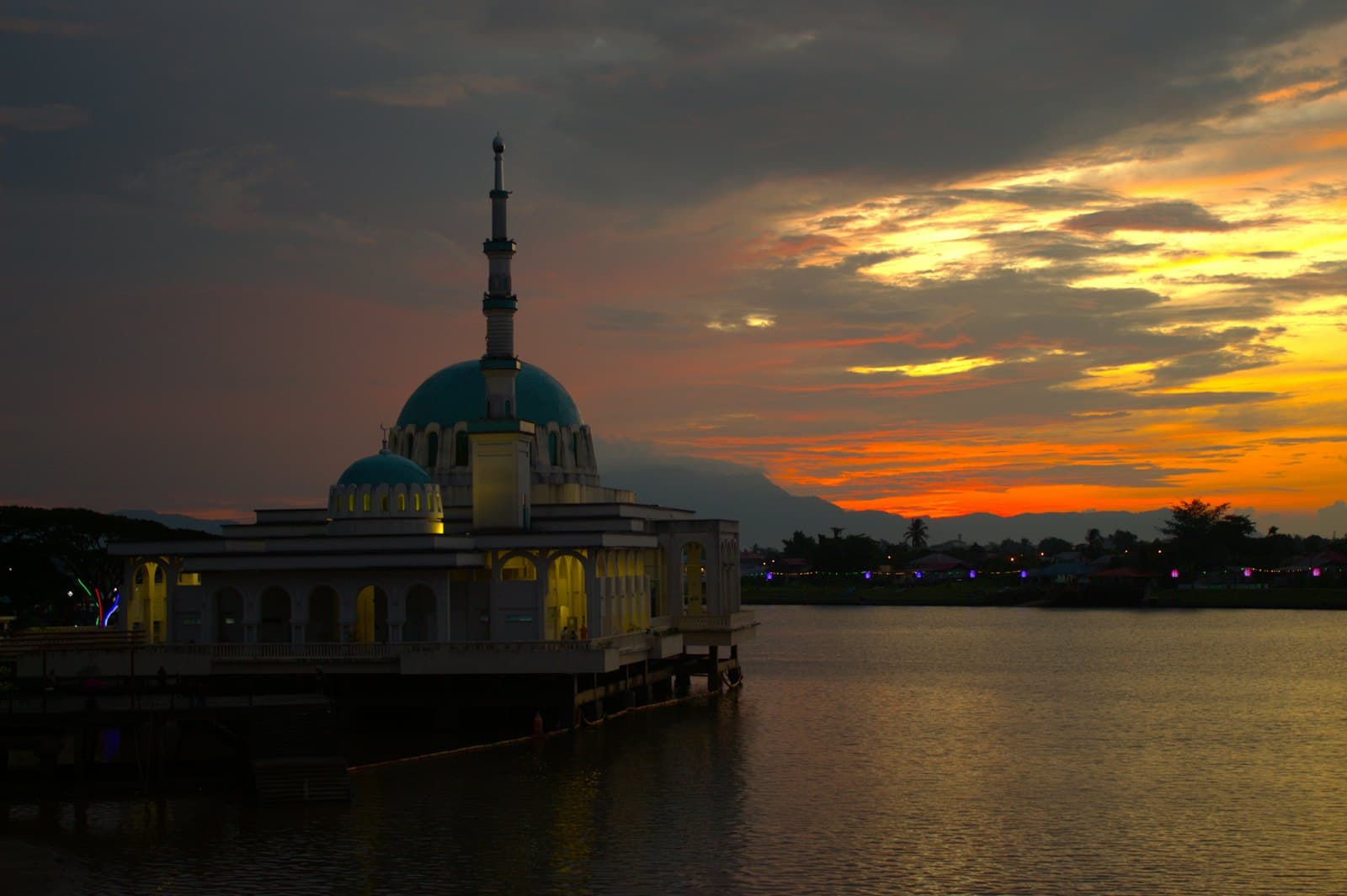 The riverside waterfront quarter of Kuala Terengganu