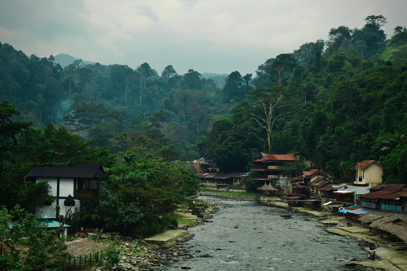 A jungle waterfall on Tioman Island