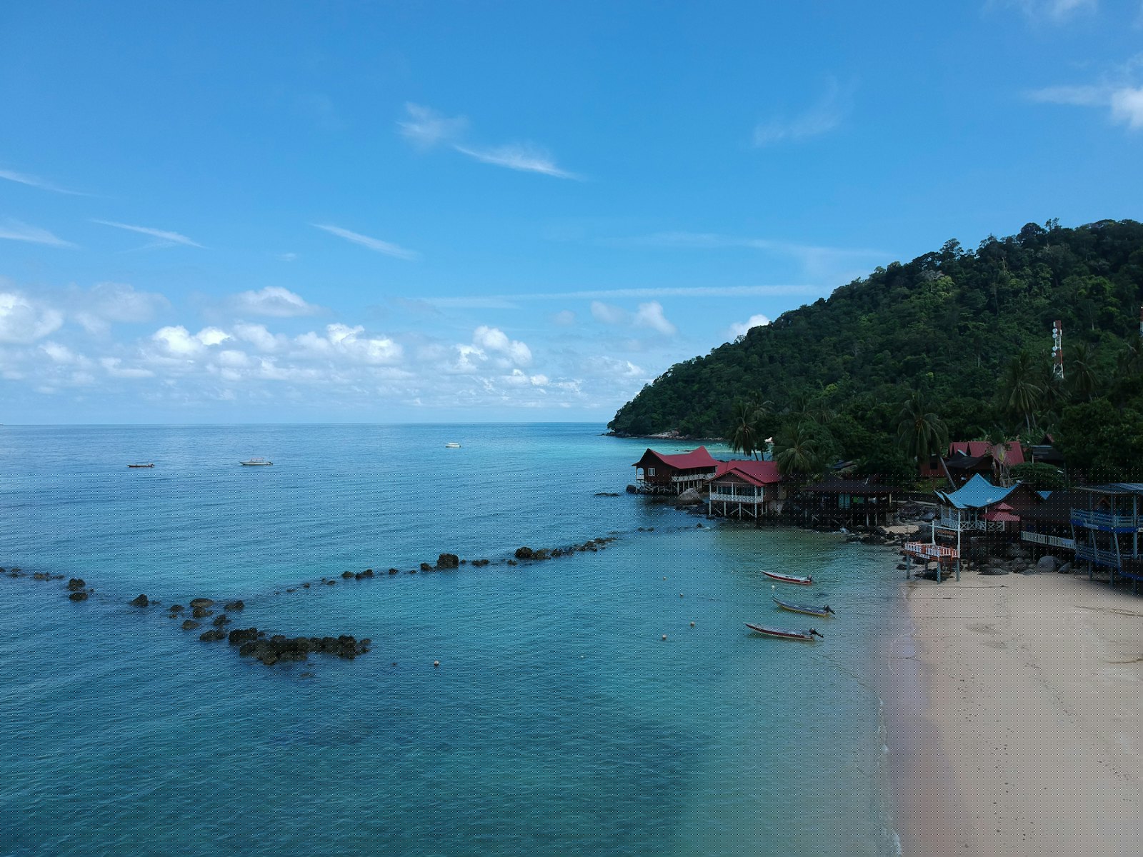 A day on a Malaysian beach