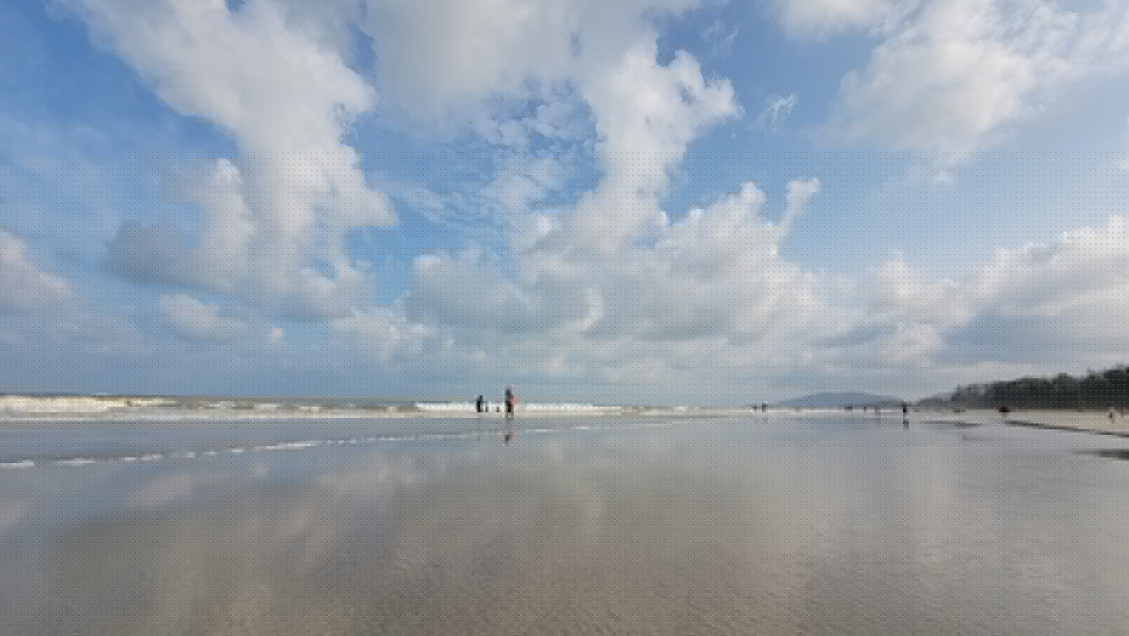 A beach on the Pahang coast near Kuantan