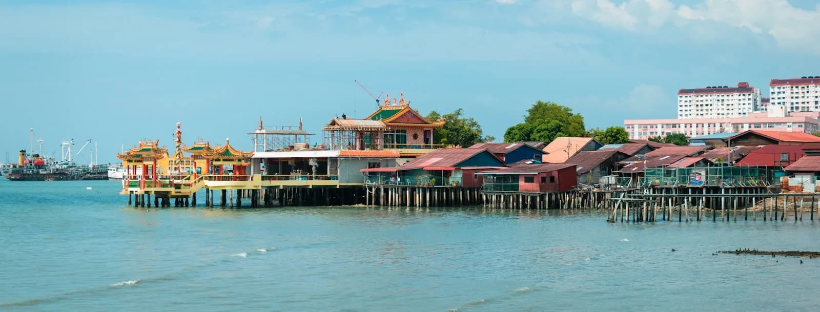 A scenic view of Penang
