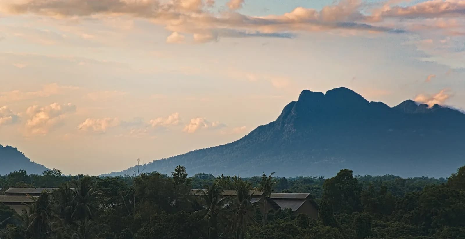 Mount Santubong near Kuching, Sarawak