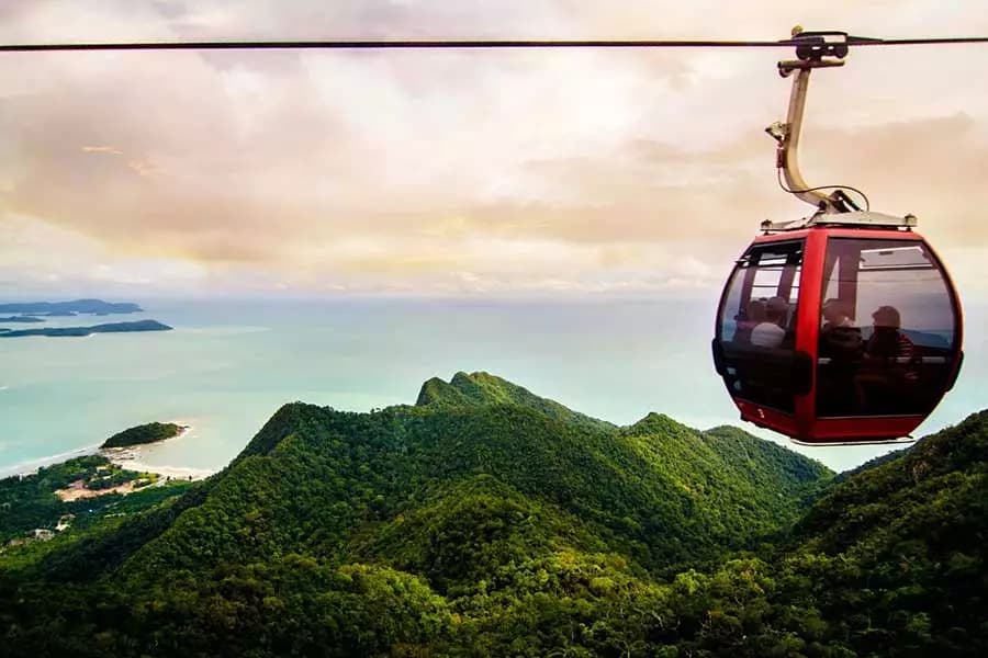 дорога Langkawi Skycab