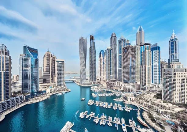 Dubai Marina and JBR Walk