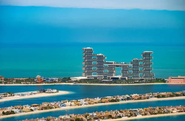 Palm Jumeirah and Atlantis The Royal