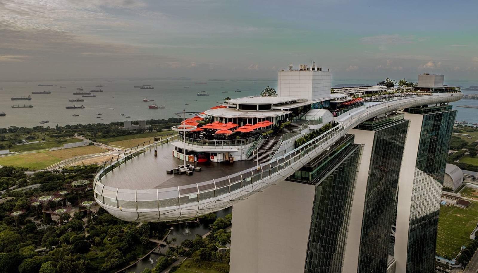 Смотровая SkyPark Marina Bay Sands