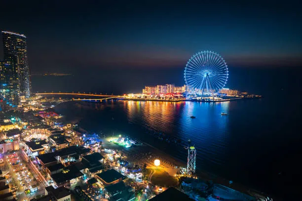 18. Bluewaters Island - places to visit for couples in dubai