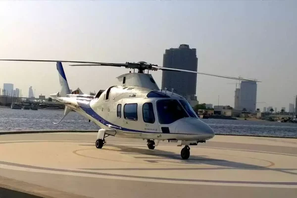Helicopter tour