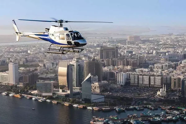 Helicopter tour