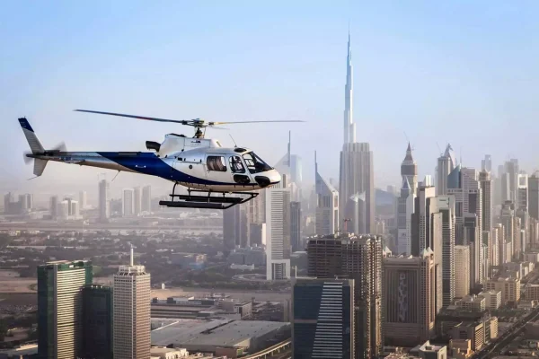 Helicopter tour